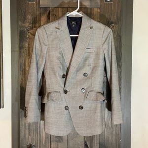 J. Crew Women’s Blazer 00 Wool Peak Lapel Double B